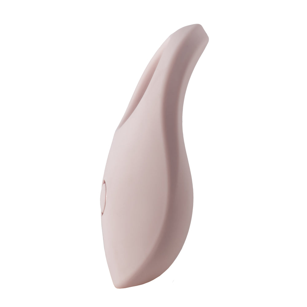 Vivre Chic Pink Vibrating Cockring with Rose Gold Accent