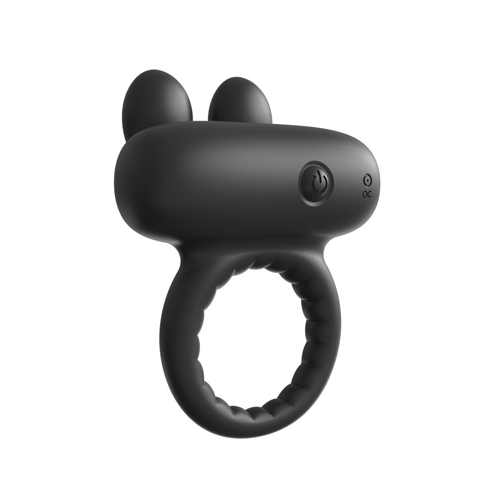 Ramrod Purple Rabbit Vibrating Cockring Waterproof Design