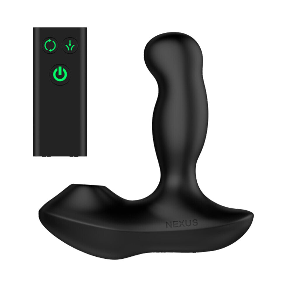 Nexus Black Revo Air Suction Rotating Prostate Massager
