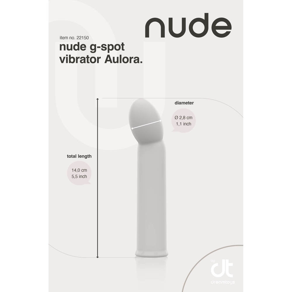 Nude Pink Aulora Mini G-Spot Vibrator with 10 Settings