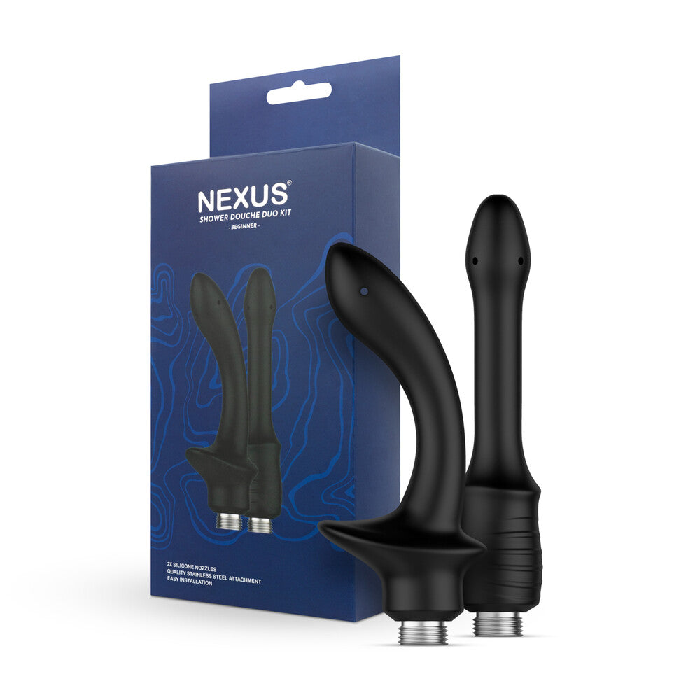 Nexus Black Shower Douche Duo Kit for Beginners