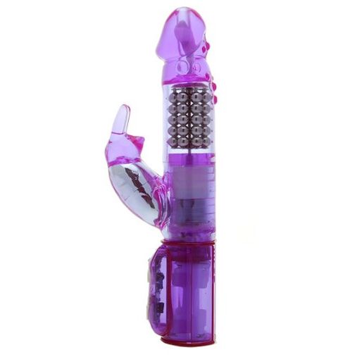 Eclipse Pink Ultra 7 Rabbitronic Vibrator with Oscillating Tip