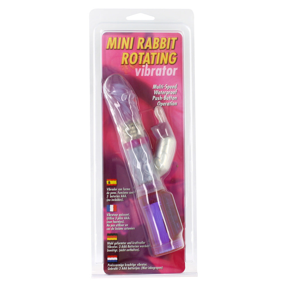 Pleasure Paradise Purple Mini Rabbit Vibrator Waterproof