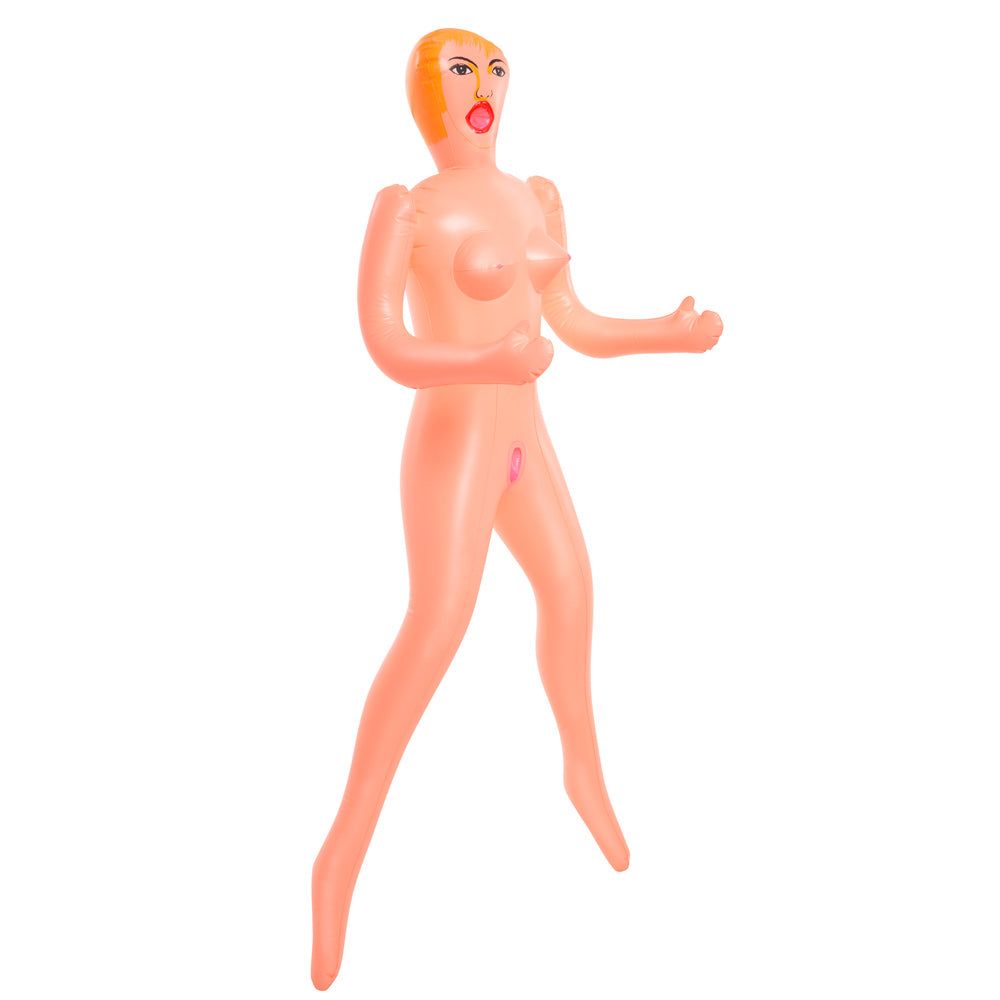 Becky Flesh-Colored Beginner Love Doll with Three Holes