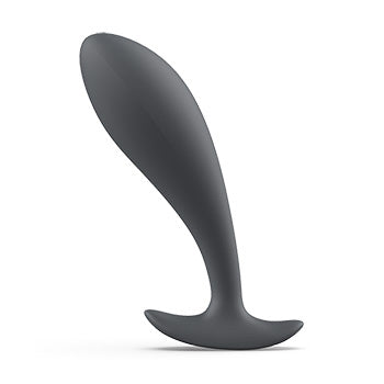 bswish Slate Prostate Massager with Tapered Head and Flared Base