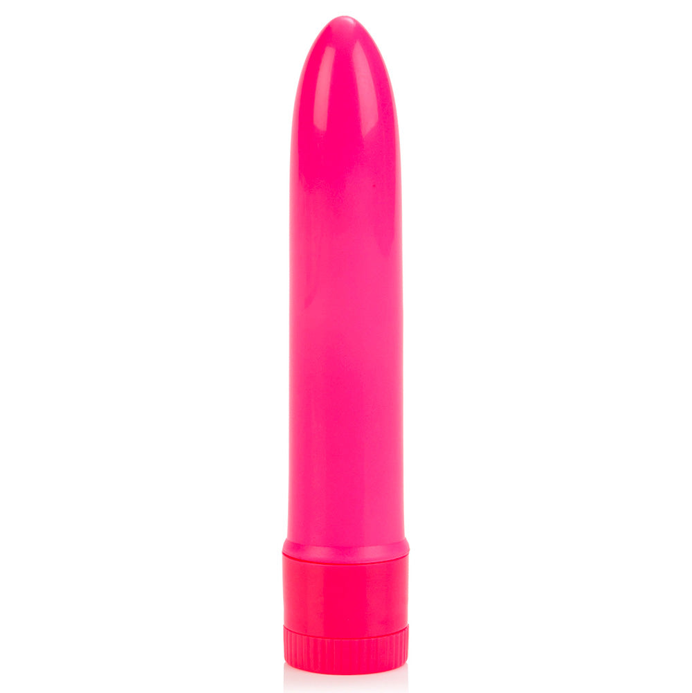 Neon Vibe Pink Mini Vibrator with Multi-Speed Functionality