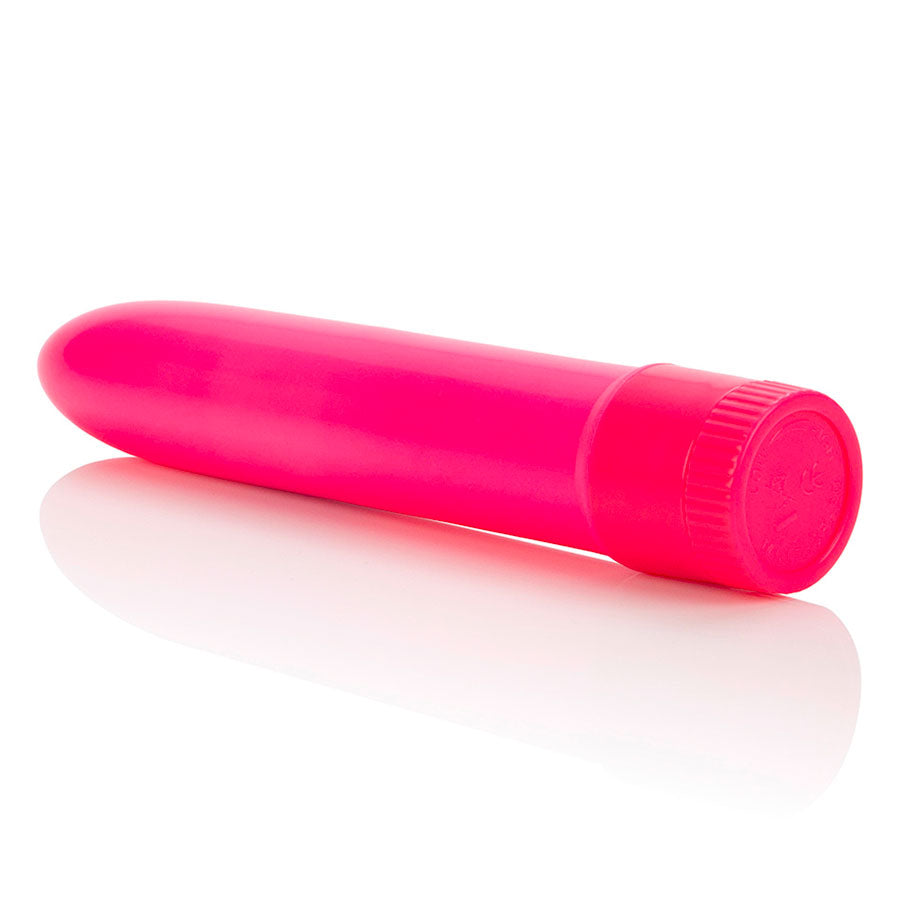 Neon Vibe Pink Mini Vibrator with Multi-Speed Functionality