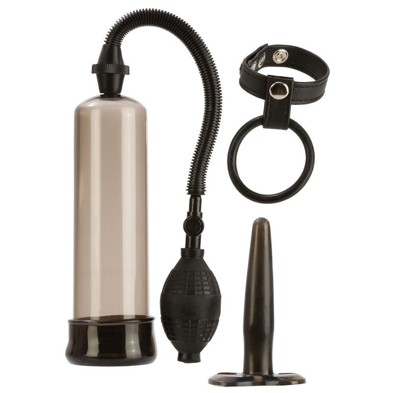 Ultimate Pleasure Gear Black Penis Pump Kit