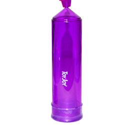 Toy Joy Purple Penis Pump with Soft Silicone Sleeve