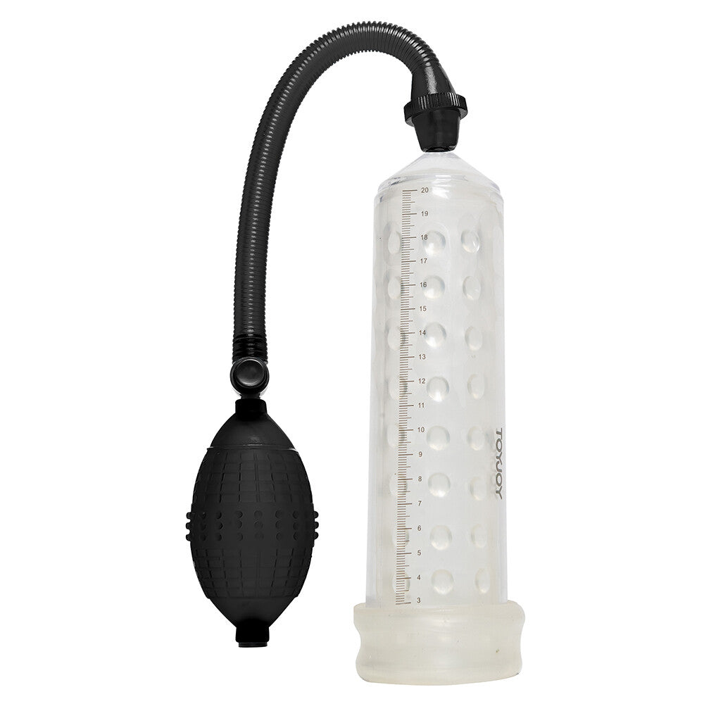 ToyJoy Clear Power Massage Pump with Sleeve