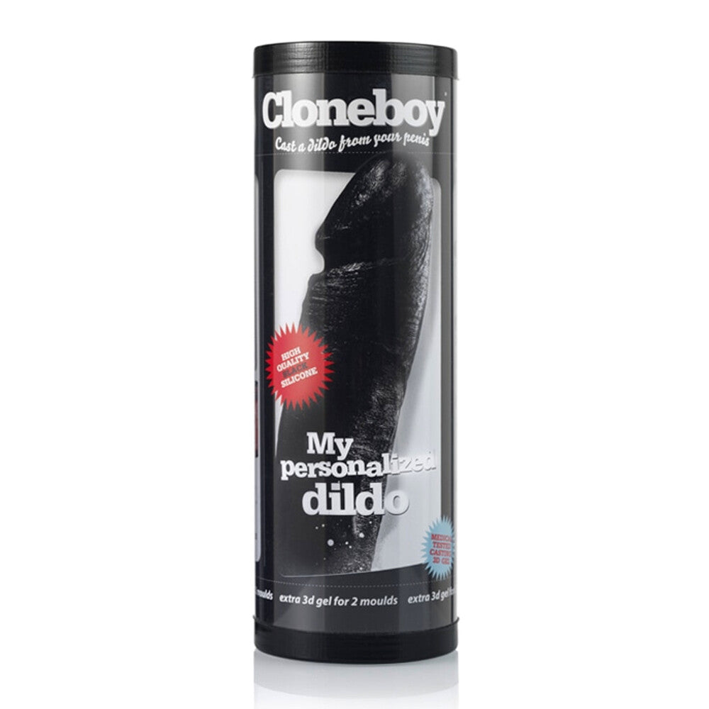Cloneboy Black Silicone 3D Penis Replica Kit