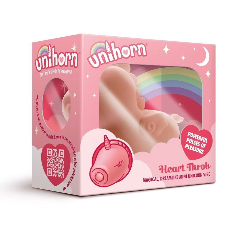 Unihorn Pink Heart Throb Unicorn Vibe Dual Motors 20 Settings