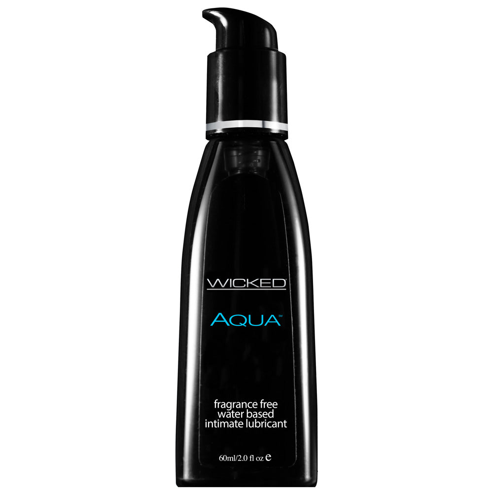 Wicked Aqua Clear Fragrance Free Water-Based Lubricant 60ml