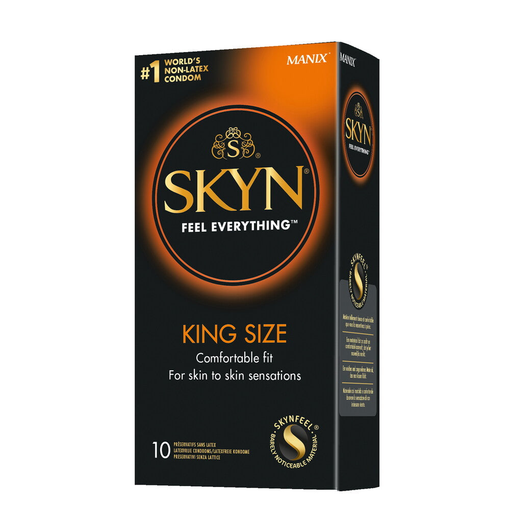 SKYN Ultra-Thin King Size Latex Free Condoms 10 Pack