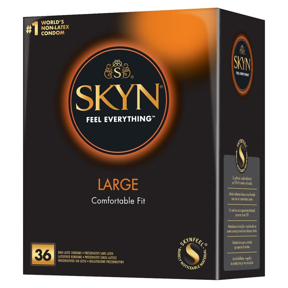 SKYN Extra-Large Vegan Latex-Free Condoms 36 Pack