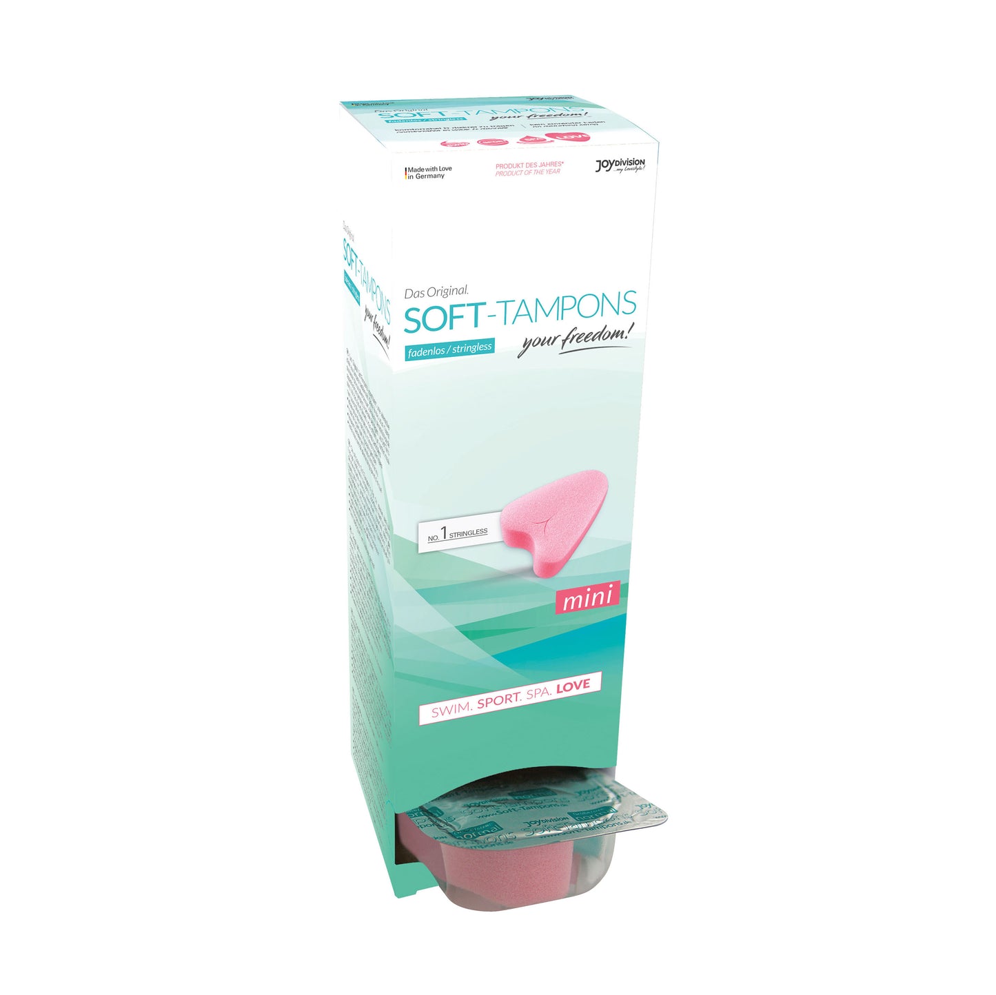 Soft Tampons Mini Stringless Comfort 10pcs