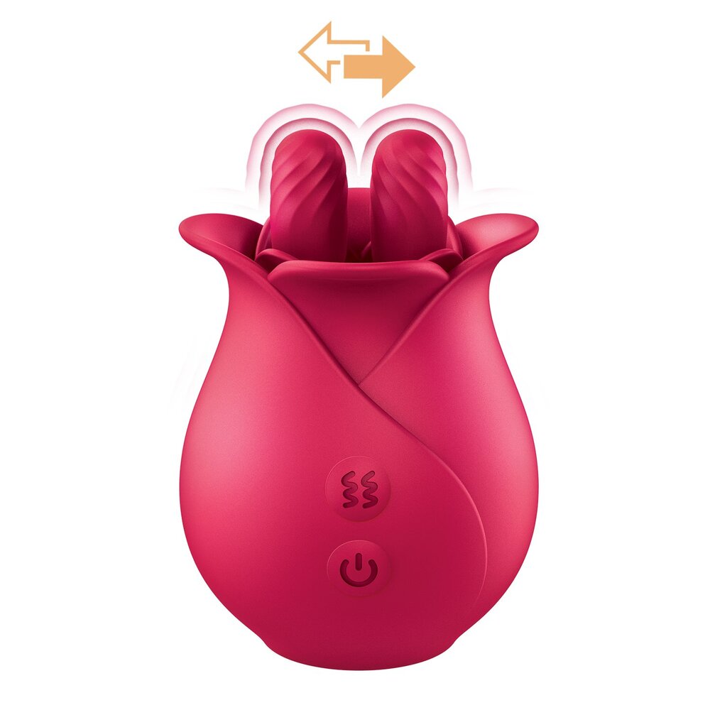 Nasstoys Pink ClitTastic Tulip Finger Massager Rechargeable