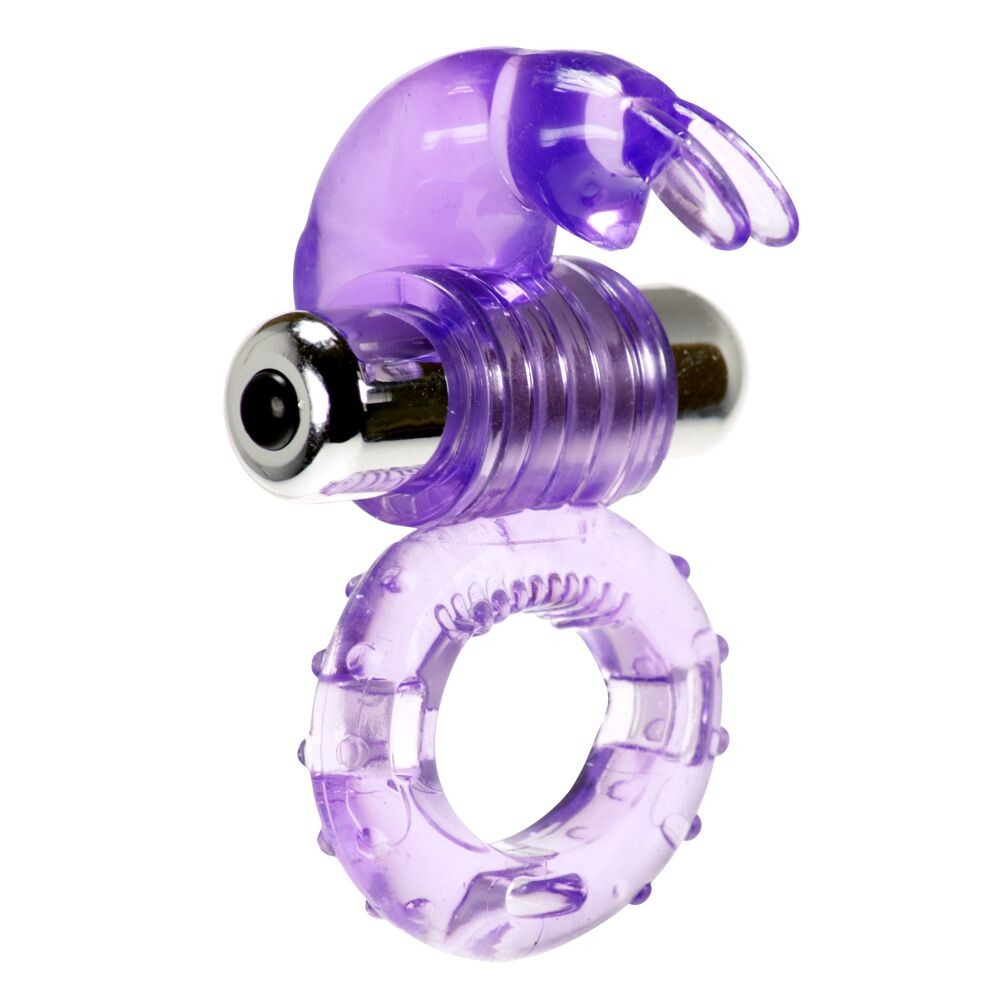 Me You Us Black Hopping Hare Vibrating Cock Ring