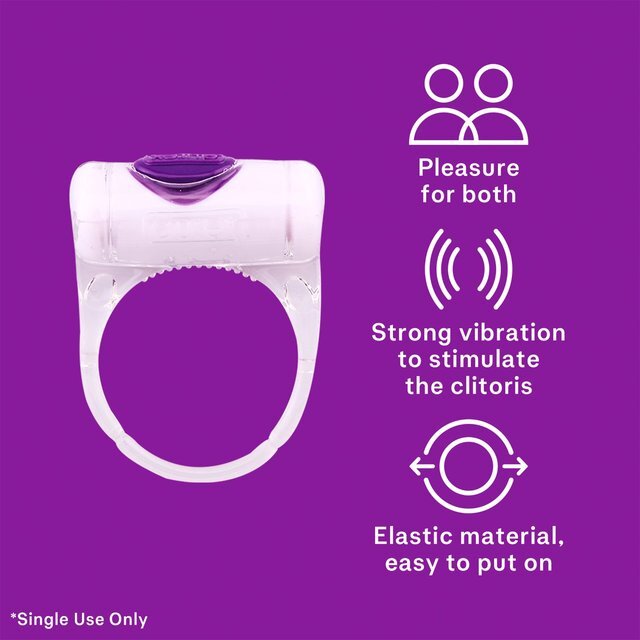 Durex Black Intense Vibrating Cock Ring