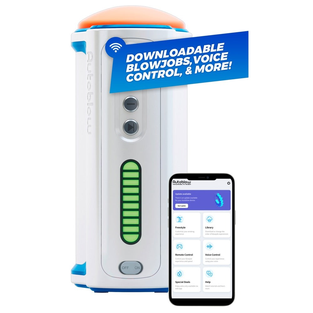 Autoblow A.I. Plus Adjustable Blow Job Machine is App Controlled
