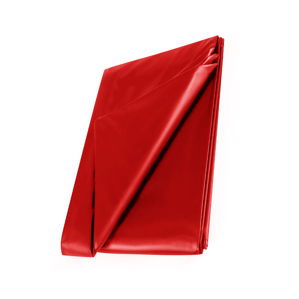 AdventurePro Red Waterproof PVC Bedsheet 210x200cm