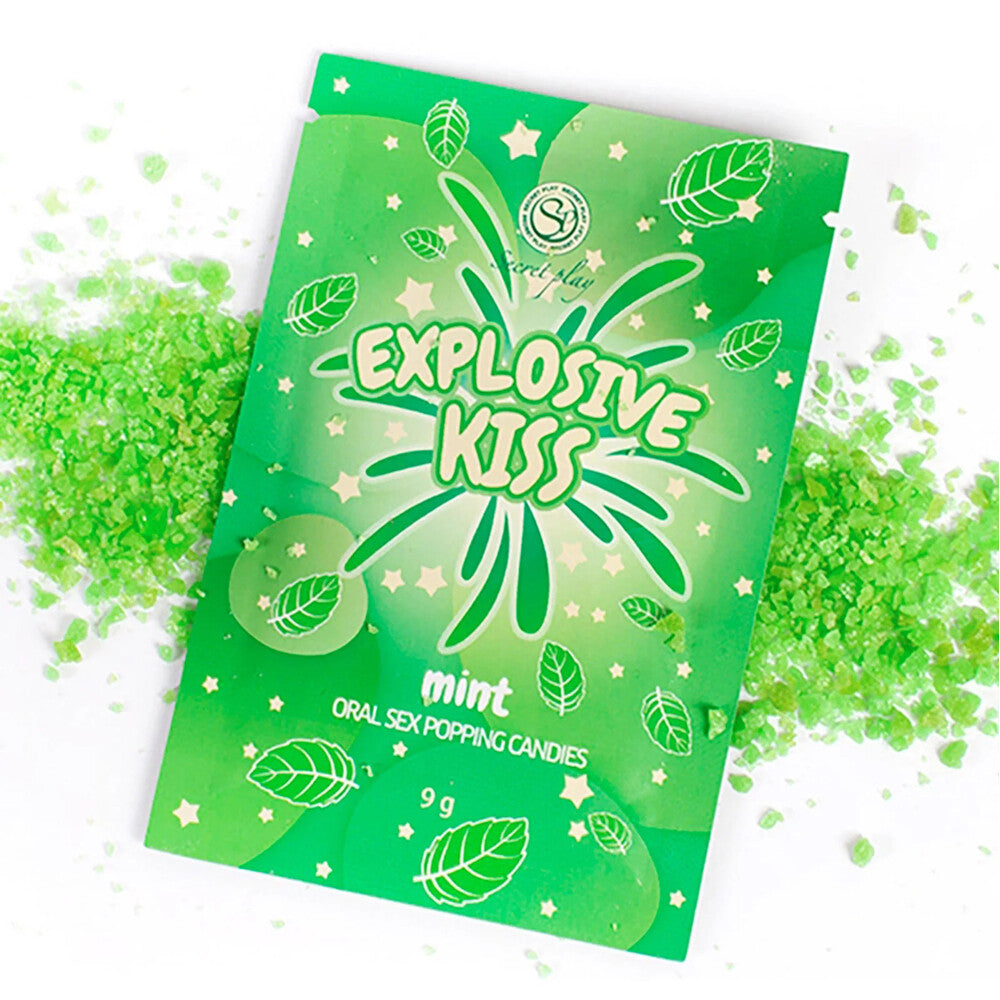 Explosive Kiss Mint Popping Candies Refreshing 9g Treats
