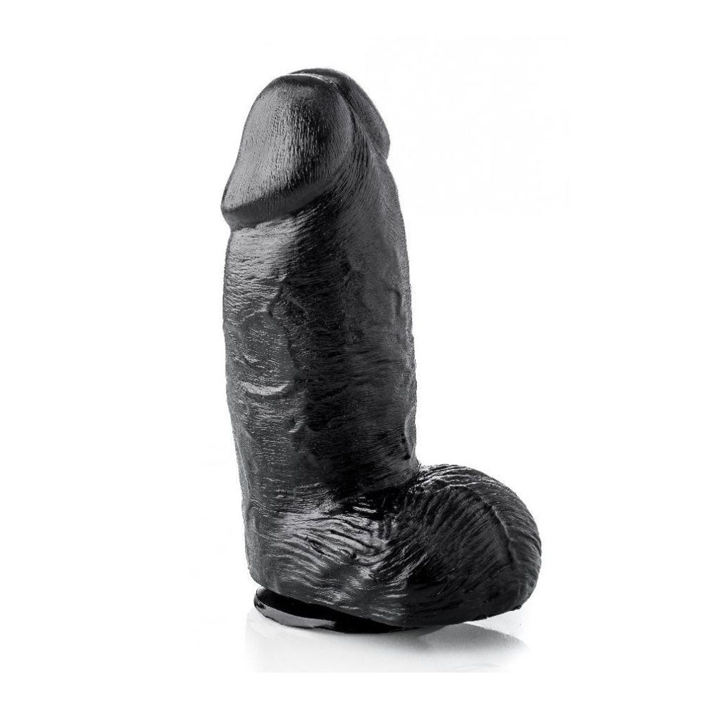Hardastic Blue Super Mike Huge Dildo with Suction Cup Base