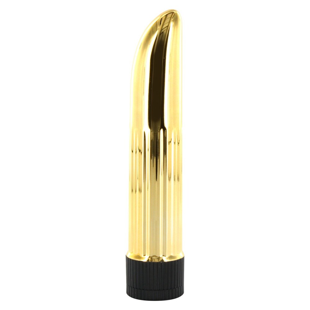 Luxury Gold Lady Finger Mini Vibrator with Multi-Speed Control
