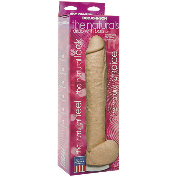 Doc Johnson 12 Inch FIRMSKYN Dong with Balls