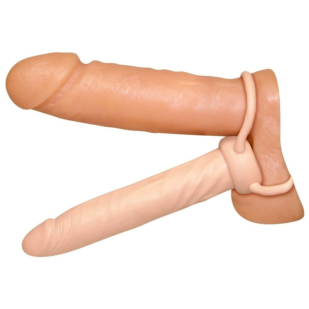 You2Toys Anal Special Dildo Flesh Pink with Cock and Ball Ring