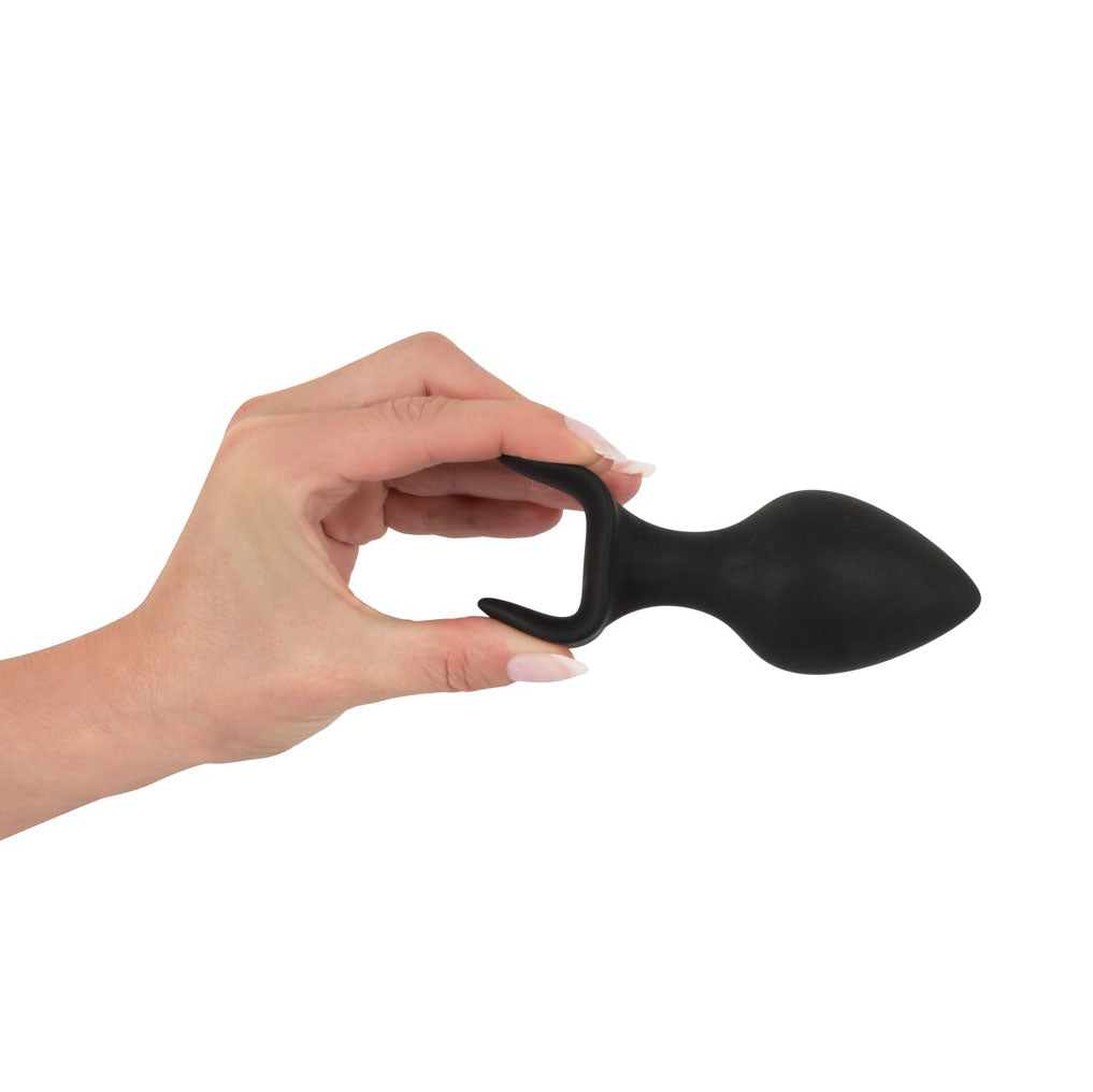 Velvet Bliss Black Silicone Anal Training Set Three Sizes