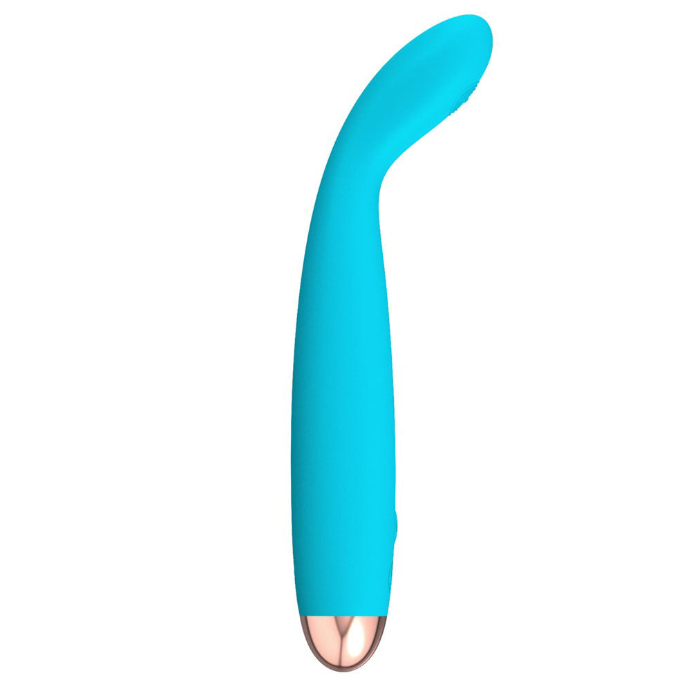 Cuties Blue Silk Touch Mini Vibrator Rechargeable Waterproof