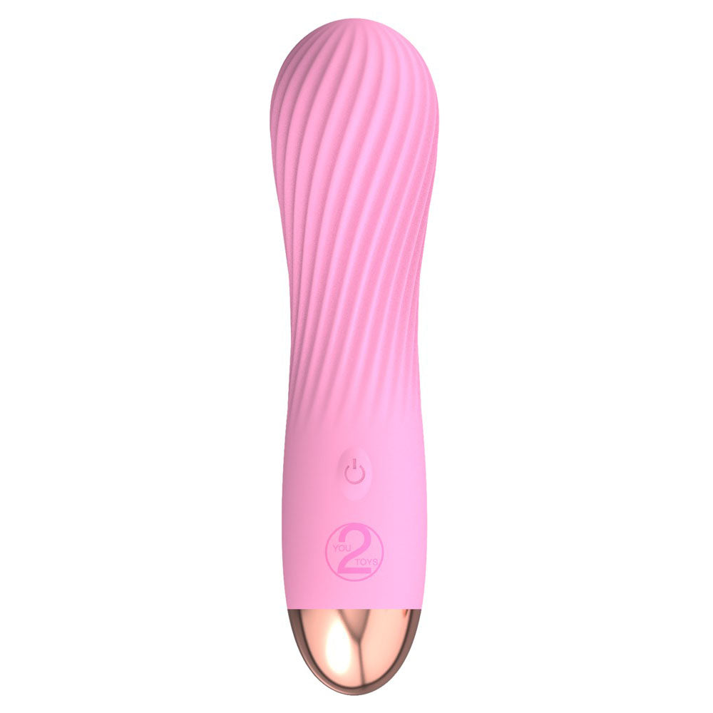 Cuties Pink Mini Vibrator with 7 Vibration Modes Waterproof