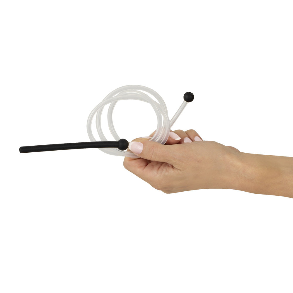 Adventurous Pleasure Clear Hollow Dilator with Tube