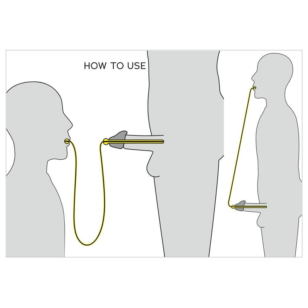 Adventurous Pleasure Clear Hollow Dilator with Tube