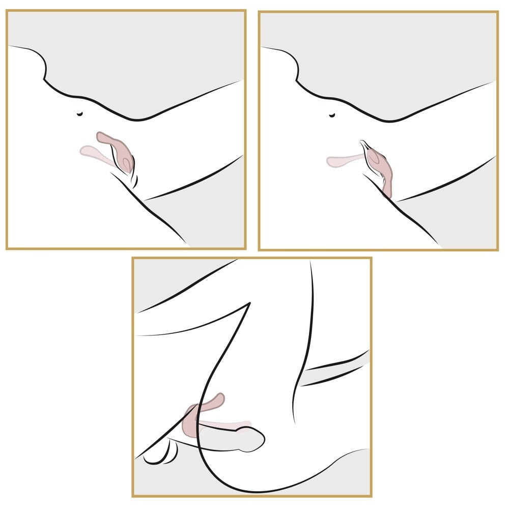 Couples Choice Pink Rechargeable Dual Motor Couples Vibrator