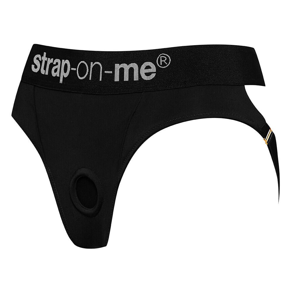 Strap On Me Black Harness Lingerie Heroine Small