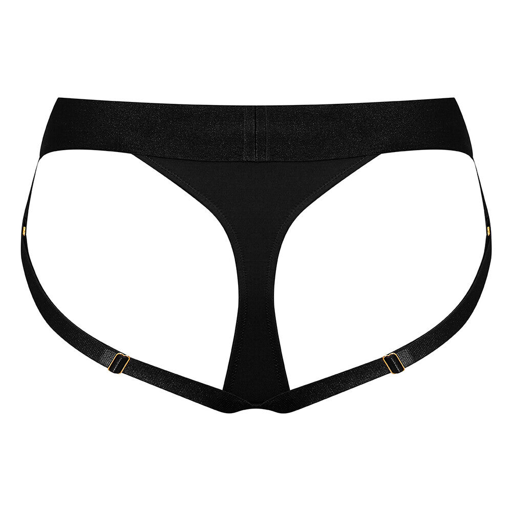 Strap On Me Black Harness Lingerie Heroine Small