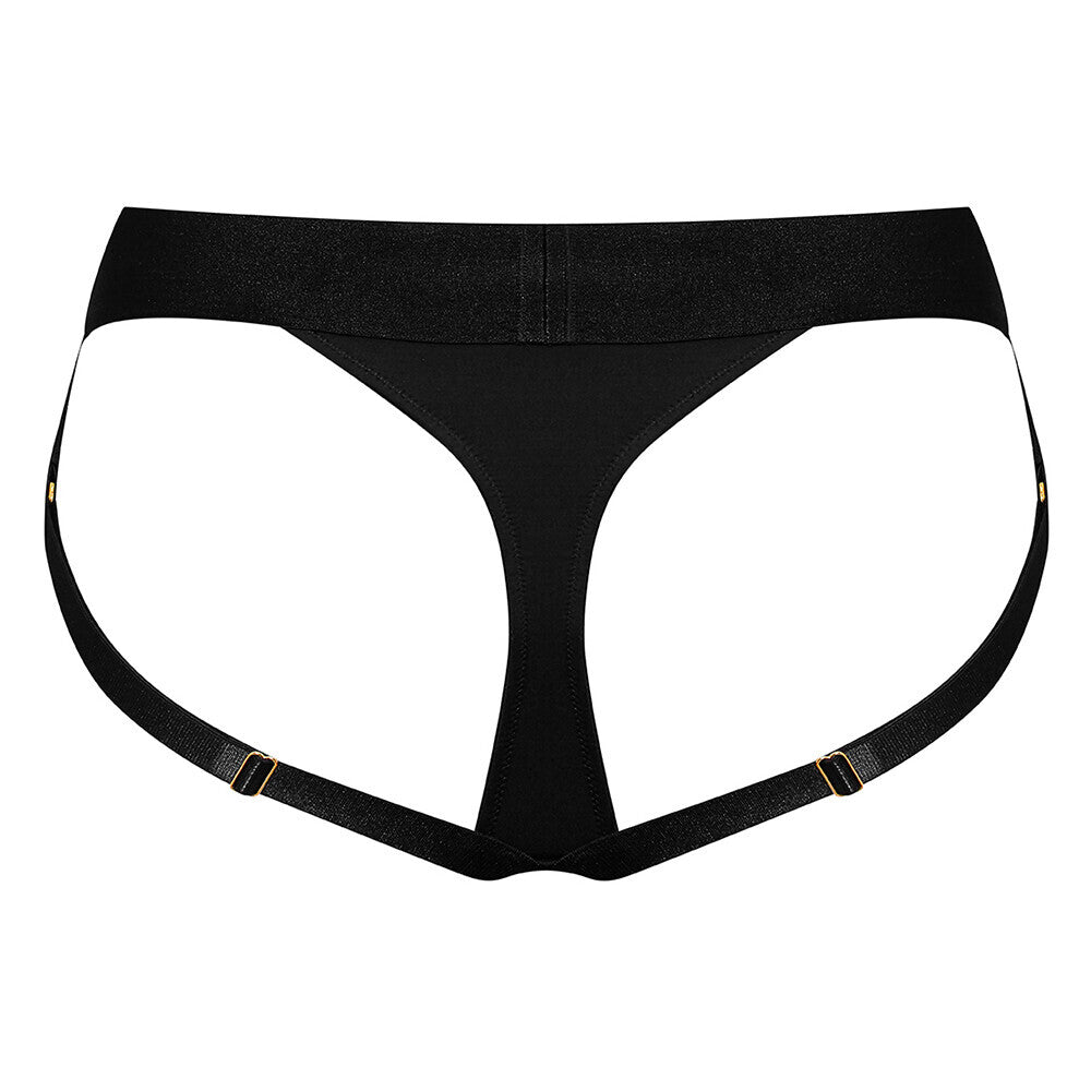 Strap On Me Black Heroine Large Harness Lingerie