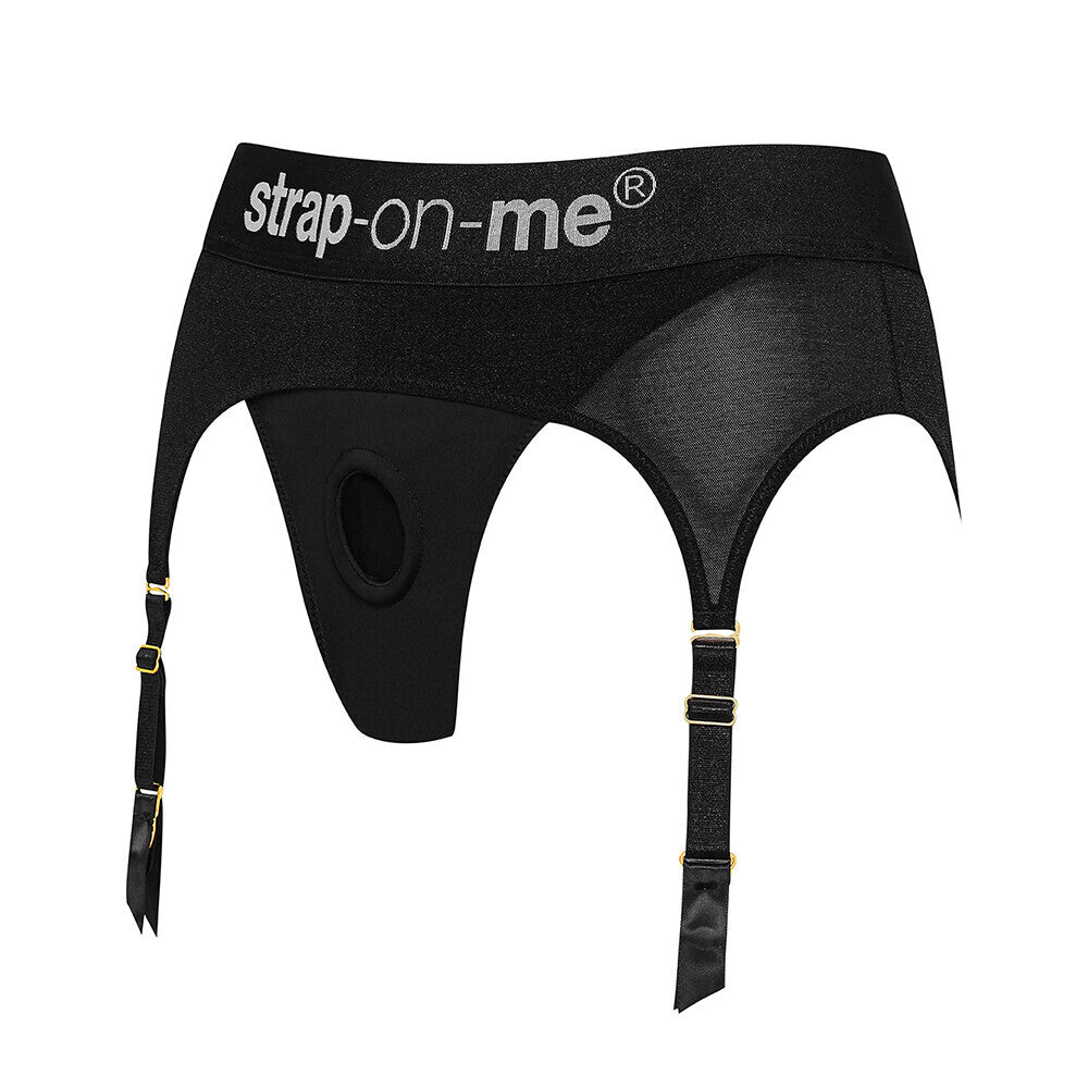 Strap On Me Black Harness Lingerie Rebel Small