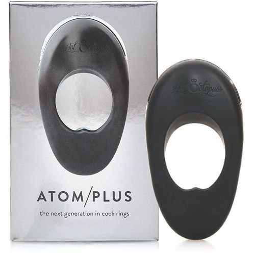 Hot Octopuss Black Atom Plus Dual Motor Vibrating Cock Ring