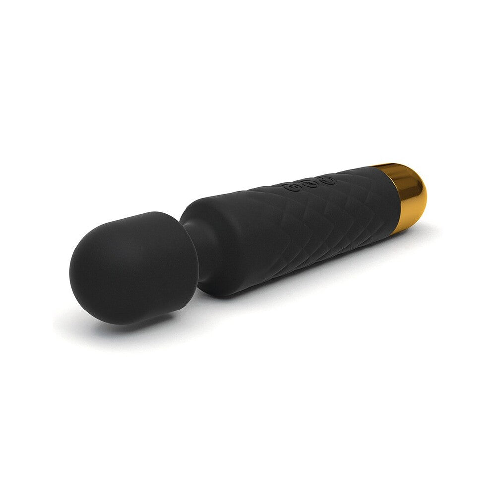 Dorcel Black Rechargeable Wanderful Wand with Waterproof Design