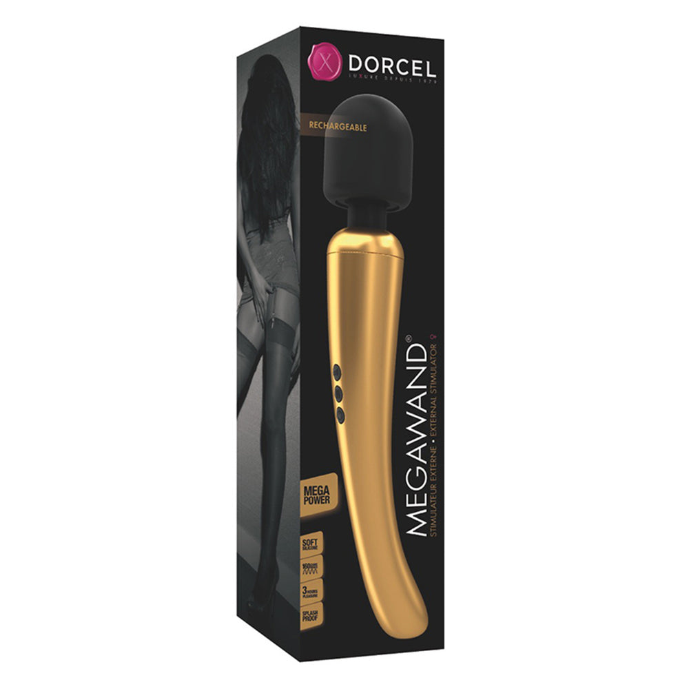 Dorcel Gold Mega Wand Rechargeable Clitoral Stimulator
