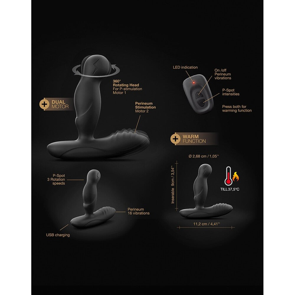 Dorcel Black Remote Control Prostate Massager