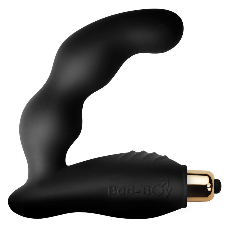 Rocks Off Black 7 Speed Prostate Massager with Dual Stimulation