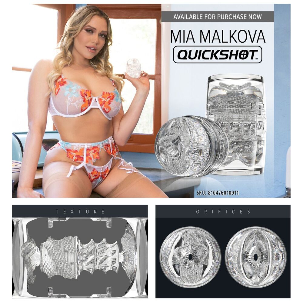 Fleshlight Quickshot Mia Malkova Skin-Soft Masturbator