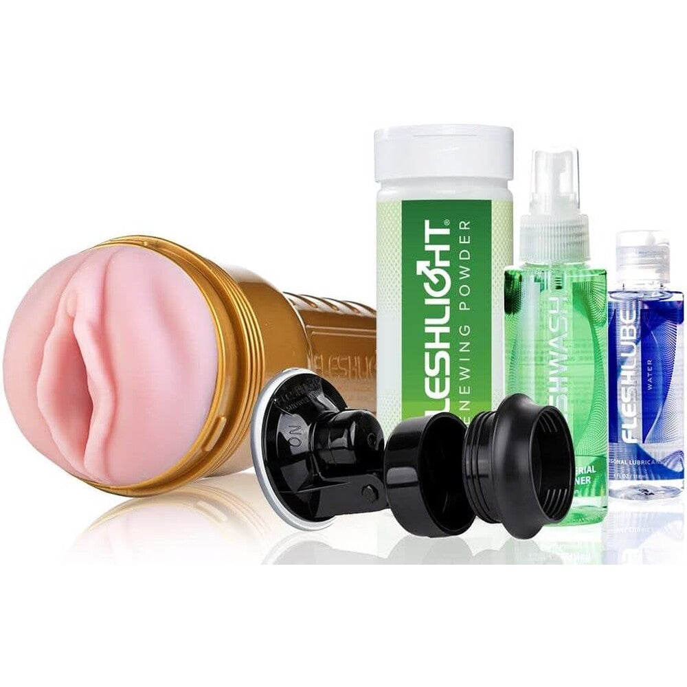 Fleshlight Stamina Value Pack with Shower Mount and Wash