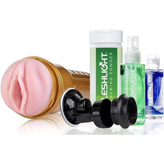 Fleshlight Stamina Value Pack with Shower Mount and Wash