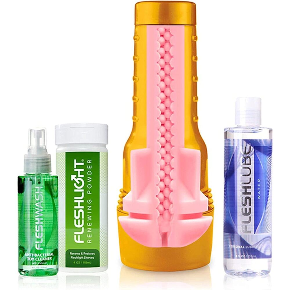 Fleshlight Stamina Value Pack with Shower Mount and Wash