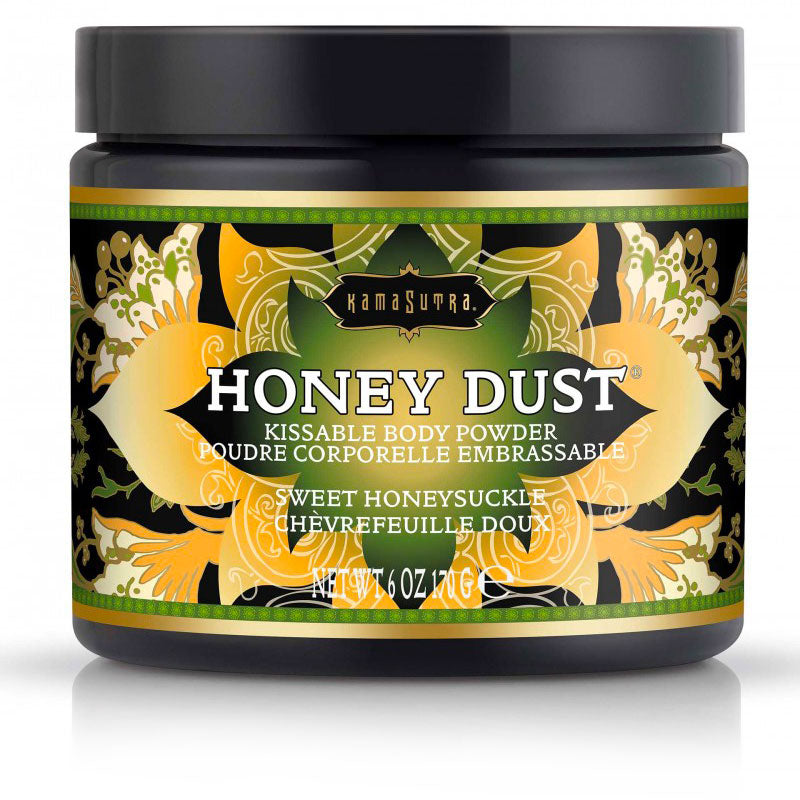 Kama Sutra Honey Dust Body Powder 170g with Feather Applicator